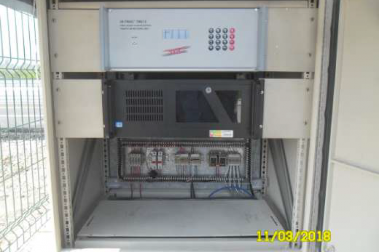 Conteo clasificación vehicular piezoeléctrico Tyssa